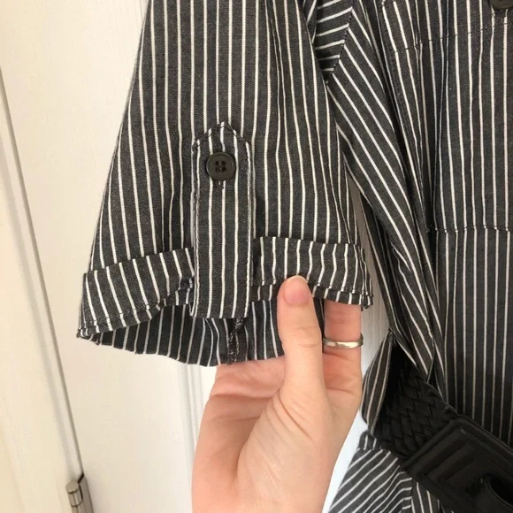 BaileyGirl Striped Shirt Dress - Picture 4 of 16